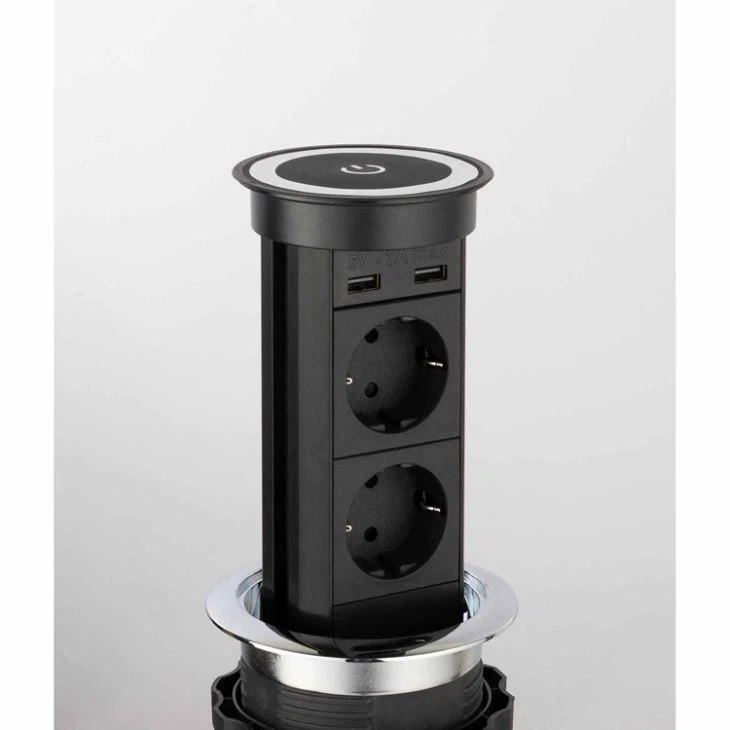 kitchen motorized pop up socket 2 kitchen motorized pop up socket 2